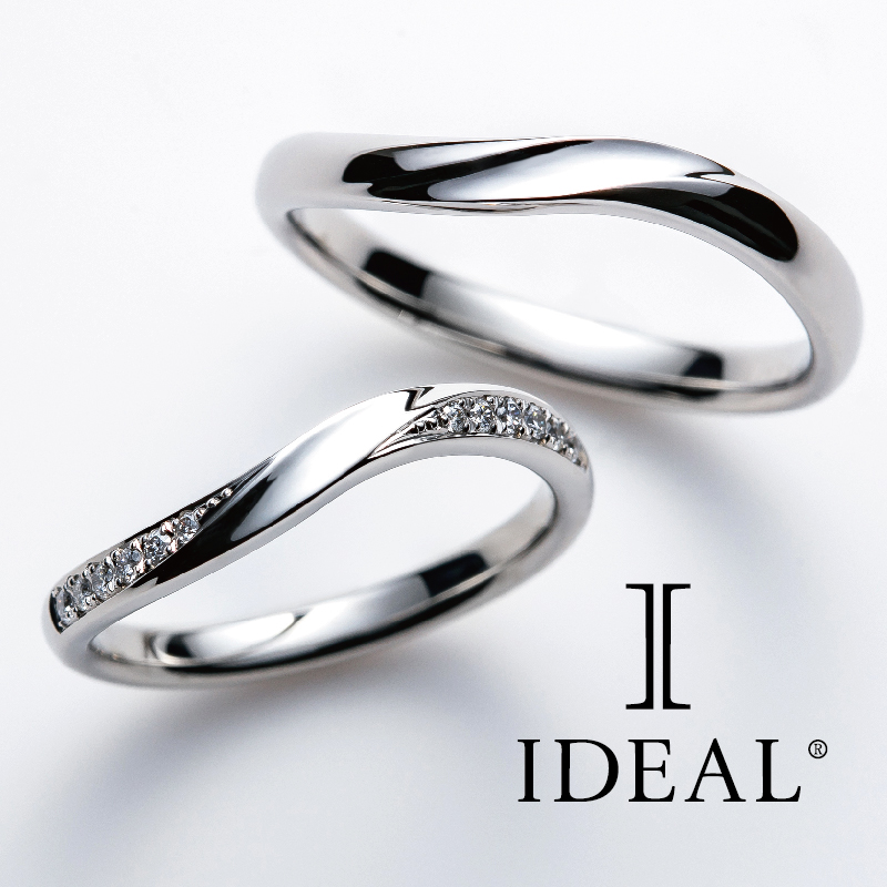garden和歌山おすすめ！入籍日に着けたいIDEALの結婚指輪デザイン②