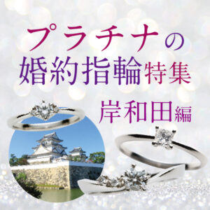 岸和田市で人気のプラチナ婚約指輪