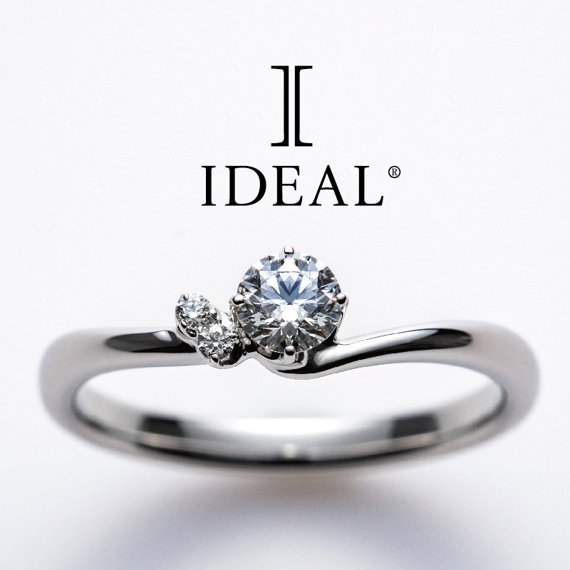 garden和歌山おすすめ入籍日に着けたいIDEALの婚約指輪デザイン④