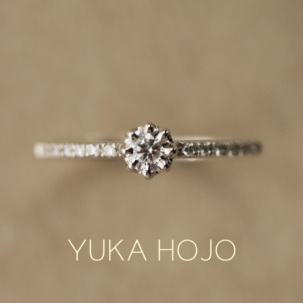神戸で人気のYUKA HOJOの婚約指輪でHeaven