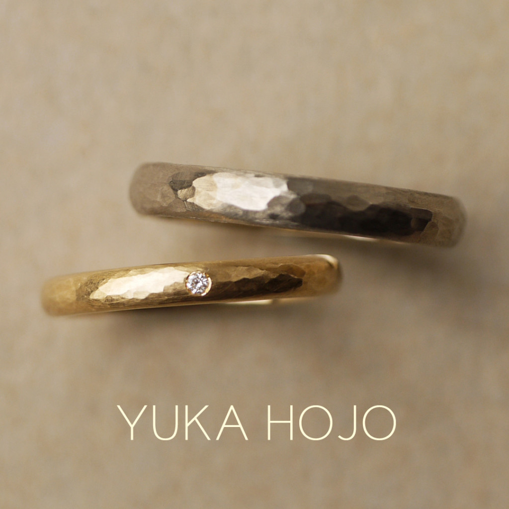 YUKA HOJOの人気結婚指輪でPassage of time