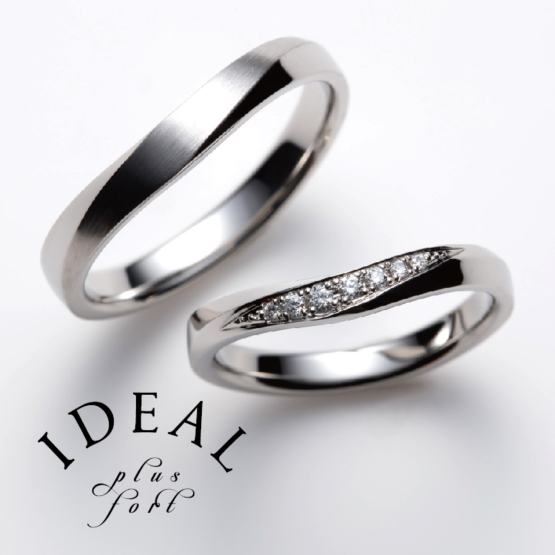 男性におすすめのかっこいい結婚指輪ブランドでIDEALplusfort