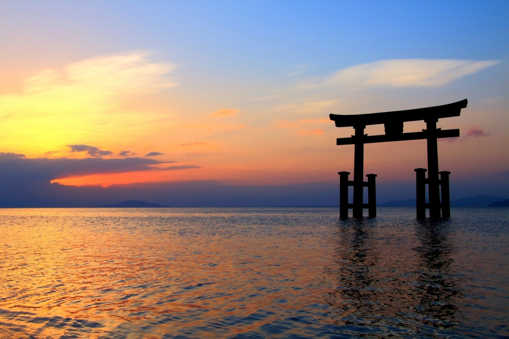 滋賀でおすすめなプロポーズスポットの白髭神社