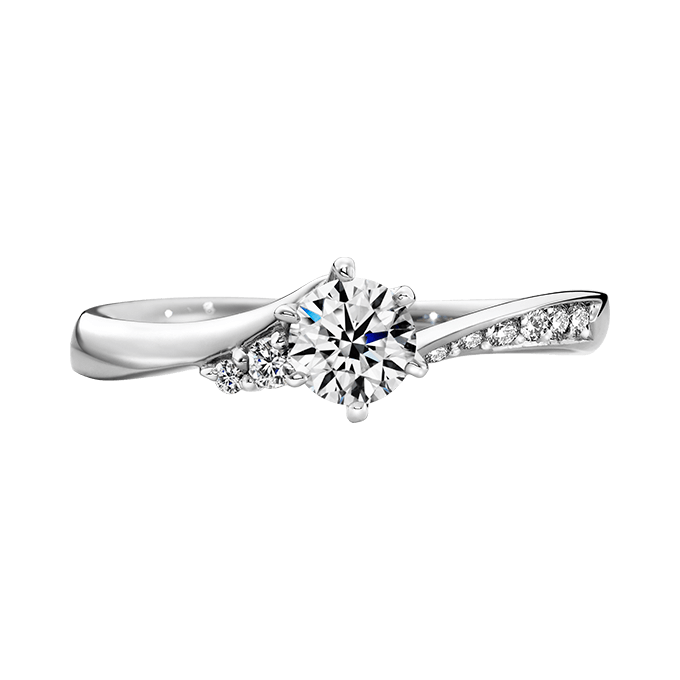 和歌山で着け心地にこだわった婚約指輪ブランドのマリアージュエントのプチトワゾーのデザイン